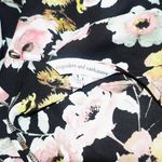 Cupcakes and Cashmere Black Floral Romper S Photo 6