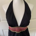 DKNY 👀FINAL SALE 👉DONATING  Swim halter black yarn 🧶 waist size m medium Photo 2