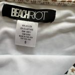 Beach Riot  Off Shoulder Metallic Foil Bikini Top Swimsuit Bikini Beach Swim Surf Photo 1