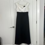 Alex Evenings Vintage Alex Evening Size 10 V-Neck Sleeveless Satin Maxi Formal Gown Dress Photo 1