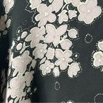 Caslon  100% Silk Black Lace Trim Pink Floral Top Size 2X Plus Photo 5