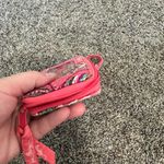 Vera Bradley Call Me Coral Pink Coin Purse Wristlet w/ Zipper & Clear Card Slot Photo 3