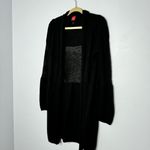 Italca of Italy black wool blend cardigan size small Photo 1