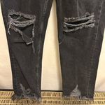 ZARA Black Distressed Jeans Size 8 Photo 2