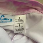 California Waves NWT  2 pc Tie Dyed Pink Bikini Swimsuit Size L Photo 3