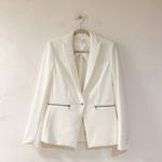 Veronica Beard Iconic Scuba Dickey Blazer Jacket in White Size 6 Photo 1