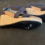 Adrienne Vittadini  Clarity Leather Cork Wedges Photo 4