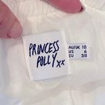 Princess Polly White Lightweight Shorts Pull On High Rise 6 Relax Fit Photo 5