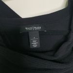 White House | Black Market  Black Portrait Neckline Sz Small Silver Buttons Photo 2