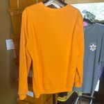 Carven Papaya Orange Banana Embroidered Cotton Molleton Size Small Photo 7