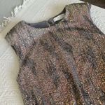 Women’s Astr The Label Hollywood Sequin Bodysuit Sz XS Extra Small Grey/Pink Gray Photo 13