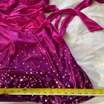 Speechless Vintage  Women’s Sz S Mini Pink Dot Dress Bow Halter Y2K Barbie Fairy Photo 7