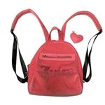 Juicy Couture  Big Spender Velour Medium Sized Backpack Pink Lemonade￼ Photo 0