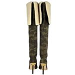 Good American High Kickstand Camo Over The Knee Boots Photo 7