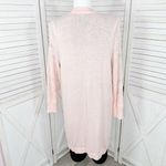 Torrid  Open Front Stich Detail Duster Cardigan Sweater Baby Pink 3X Photo 6