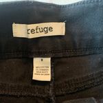 Refuge Black Cutoff Jean Shorts Photo 5