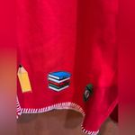 Red Cardigan Teacher Detail size 2x Red Photo 5