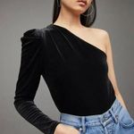 ALLSAINTS  Daphne Velvet Bodysuit Photo 0