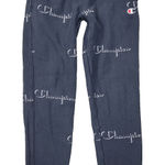 Champion  Reverse‎ Weave Black Logo Print Joggers size Small Fade Photo 0