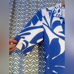 Tori Richard  Honolulu | Blue and White Floral Dress with Pockets, XS Photo 2