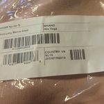 Alo Yoga NWT  Crop Top Splice Long Sleeve size S Nectar Pink Cowl Neck Lace Detai Photo 3