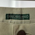 Ralph Lauren NWT Lauren Jeans Classic Mid Calf Chino Jeans in Khaki Size 12 Reg Photo 1