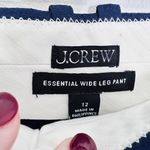 J.Crew Wide-leg essential pant in city crepe in Mediterranean Navy Size 12 NWT Photo 5