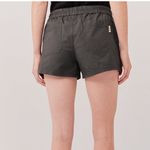 Pact Organic Cotton Drawstring Shorts Women's Medium Gray Casual Lounge Photo 1