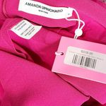 Amanda Uprichard  Landra Chain Strap Midi Dress, Magenta, XS Photo 10