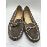 Vera Wang  Grey Suede Loafers in Size 7M Made in Italy Photo 16