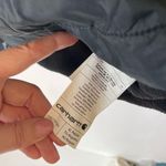 Carhartt Fleece Lined Hooded Full Zip Nylon Coat Black Size XL Photo 6