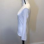 Active Basic Active Basics white stretchy long sleeve top Photo 2