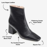Journee Collection Haylinn Black Ankle Boot Photo 3