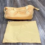 Dagne Dover  Landon Carryall Bag Yellow Air mesh zip XL Extra Large Pollen Color Photo 6