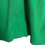 Lauren Ralph Lauren Green Collared Polo Ribbed Knit Cardigan Sweater Size M Size M Photo 9