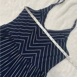 Just For You Navy Striped Women's Jumpsuit Photo 3