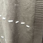 NWOT Le Serein Women's Green Striped Balloon Sleeve Cardigan Sz M Grandmacore Size M Photo 6