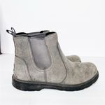UGG  Bolden Grey Suede Chelsea Boots Size 6 Women’s Photo 1