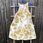 Cynthia Rowley  Floral Print Linen Dress M Photo 5
