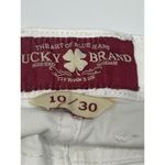 Lucky Brand 006  white denim jean sweet’n crop size 10/30 Photo 5