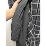 J.Jill Midi Dress Black White Mixed Print Plaid Print Size XLarge Petite Photo 8