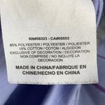 Nike  Purple Striped Hooded Half Sleeve Tee Photo 5