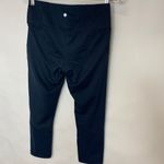 Yogalicious  Blue Cropped Legging Sz Small Perforated design Photo 1