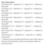 Women’s Dusty Pink Full Length Party Formal Dress Small Train Size 14 NWT Photo 11