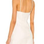 Misha  Revolve Ninetta White Texture Mini Dress  Photo 2