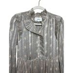 Ba&sh Paris Pleated Midi Dress US Sz. 6 Photo 9