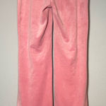 Juicy Couture  Velour Pants Juicy Bling Back Butt Light Pink Y2K Size Small Photo 0