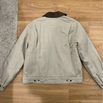 Garage Twill Worker Jacket Rainy Day Beige Photo 5