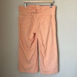 Pilcro kit cropped peach wide leg pants Orange Size 32 Photo 7