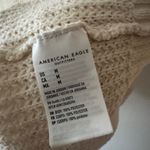 American Eagle  Knit Oversized Cream Button Cardigan Photo 2